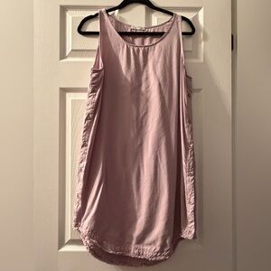DEX Lilac Lightweight Sleeveless Shift Dress - Size Medium